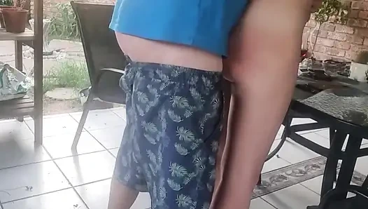 Açık havada sert ve sert sikiş