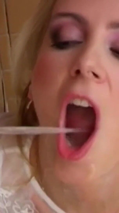 Jaw-dropping moment from "Inconspicuous blonde teen! She likes hard anal and hot piss!"