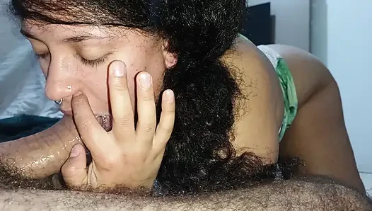 BIG ASS SHAKING WHILE DEVOURING A HORNY COCK