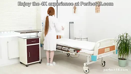 Redhead Doctor Megan Murkovski Needs Sexual Healing at Perfect18