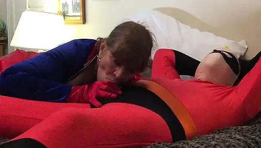 Granny Carmen's Champion Cocksucking Cosplay Cavalcade Compilation 11920COMP
