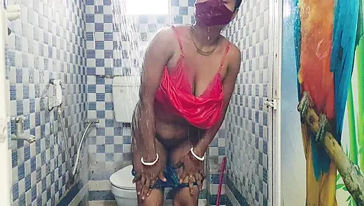Facking kamar mandi dengan istriku