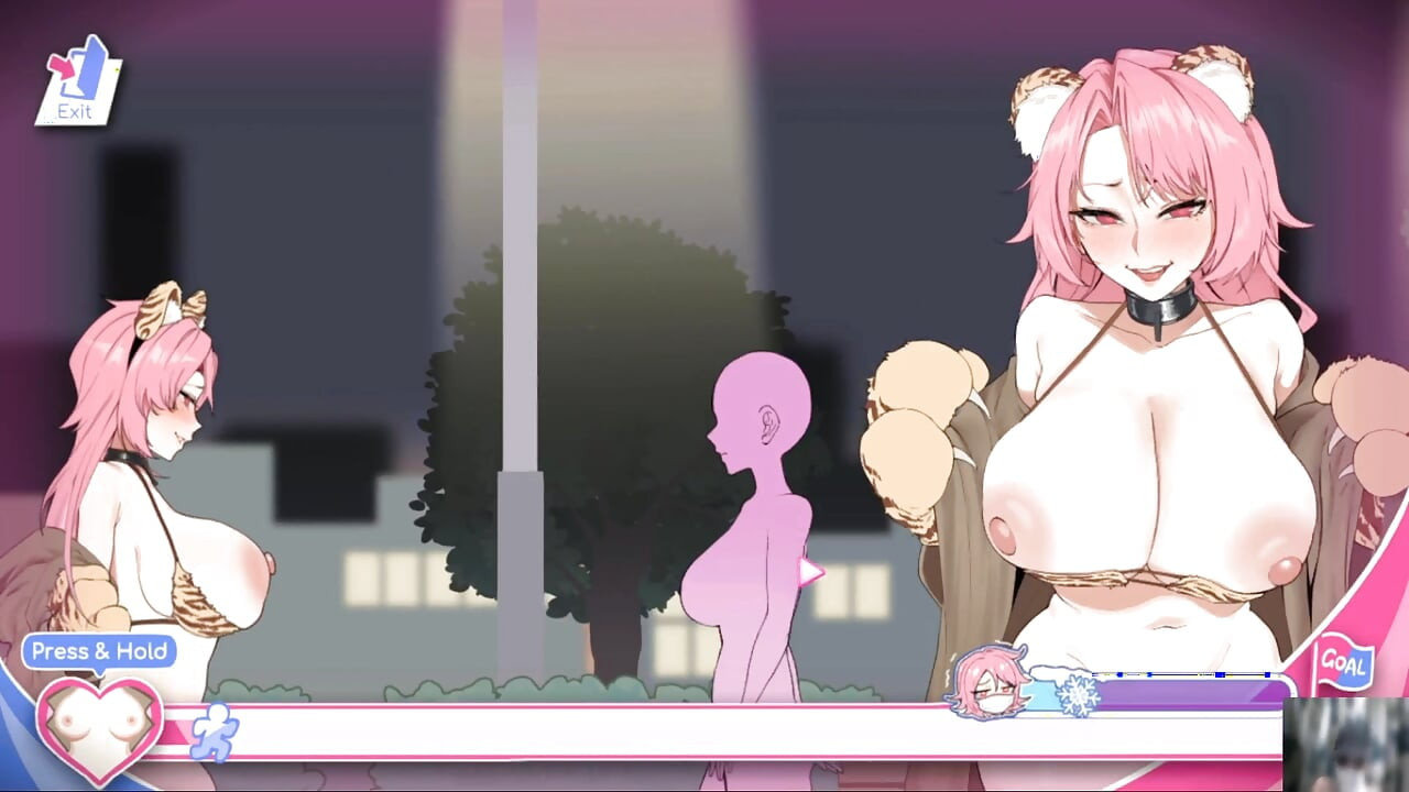 EP-4"LIFEGUARD HOLIC GAMEPLAY!NTR! HENTAI GAME! BF caught me and her gf fucking in his house.