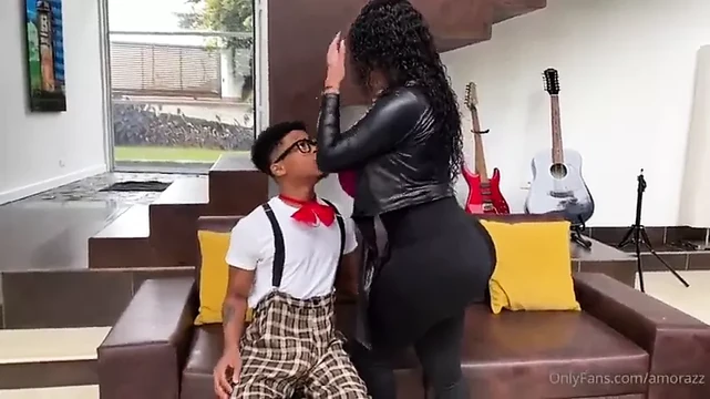 Cute girl with a big asshole gets fucked