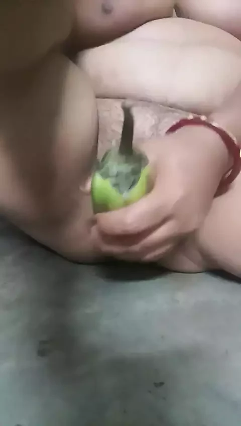 Bhabi fock brinjal and satisfaction