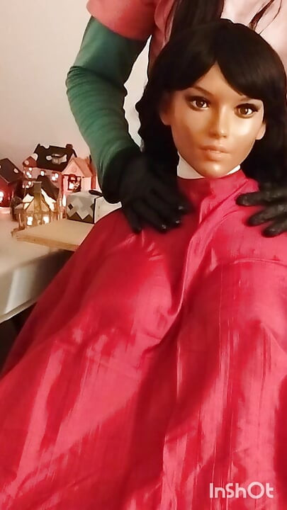 Nikki păpușa sexuală negresă adoră mare și neagră a lui Vinyl