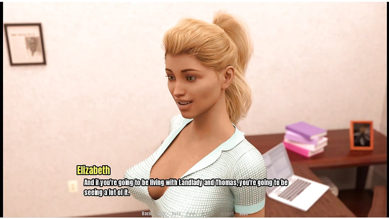 Grandma's house - gameplay -  milf and  teen scenes