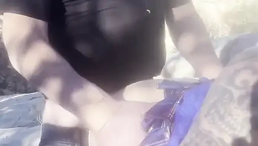 Zoey Gets Fucked Outside at Grande Canyon by Huge Cock Unexpected