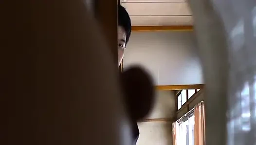 A111G07 My son's can't stop getting aroused as my mother indulges in masturbation in the kitchen! Carnal sex beyond the boundaries of family!