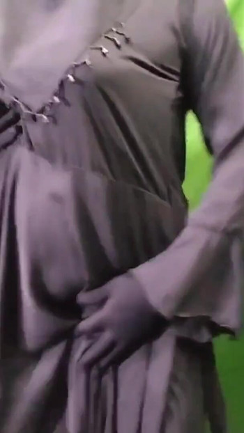 Spectacular moment from "Muslim hijabi beautiful Bhabhi dancing and masturbating"