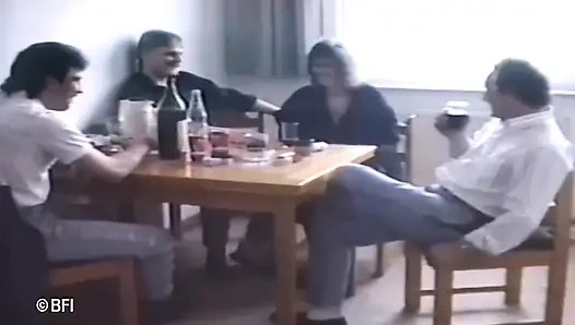 Vintage orgy fuck with sexy chicks