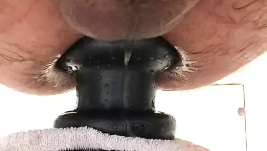 xTreme American Bombshell Destroyer giant plug deep inside