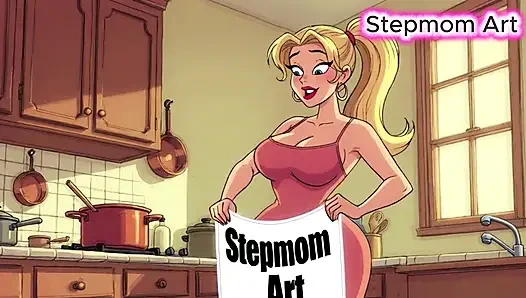 JOI Stepmom Dirty Kitchen - Come with me 100% You'll cum - Dirty Talk