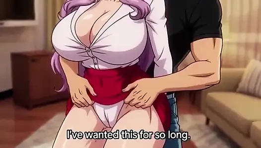 Horny stepmom grabbed by stepson when no one at home