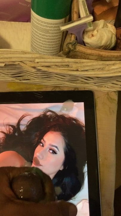Cum tribute for cristala serrano