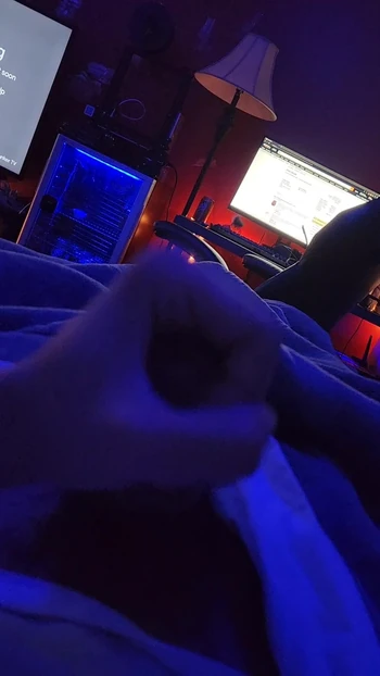 Having fun in the basement