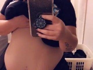 Big belly fetish #14