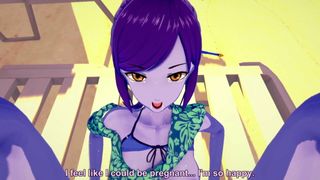 POV Widowmaker Loves Missionary and Sticky Loads - Overwatch