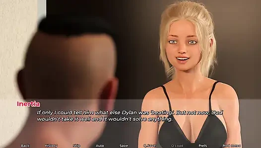 Inertia 1. Tenika & Inertia is taking a shower together.