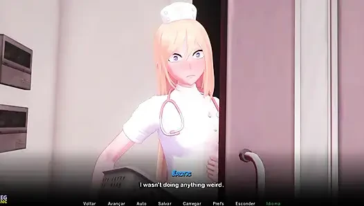 Twisted World Remake 23 - Hot Nurse Helps Me Cum with a Handjob - by Eroticgamesnc