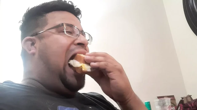 Something is a little bit different about this Mukbang Eating video