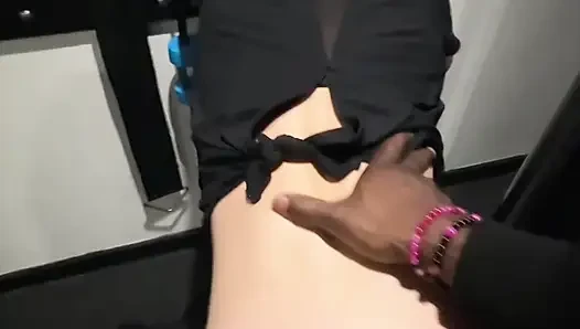 Quick Sneaky Gym Fuck! BBC Works Out Slutty MILF
