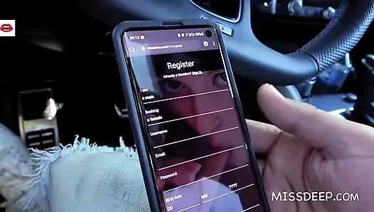 Public Car Sex: Black Guy & Hot Blonde