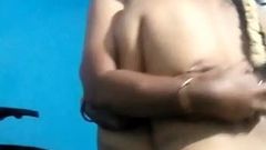 Tamil aunty hot show before intercourse.