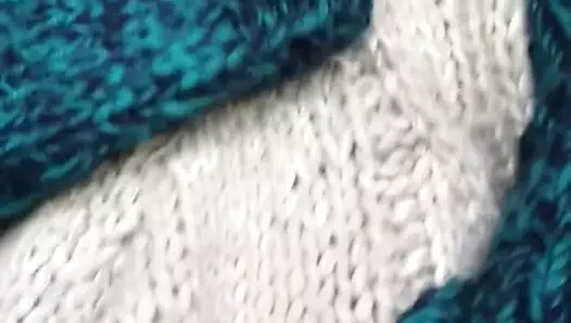 Wool and mohair sweater rub!
