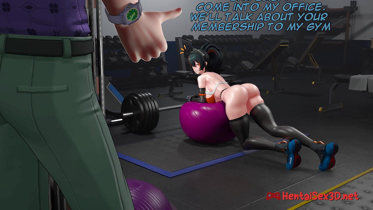 Zhu Yuan en el gimnasio (4k hentai)