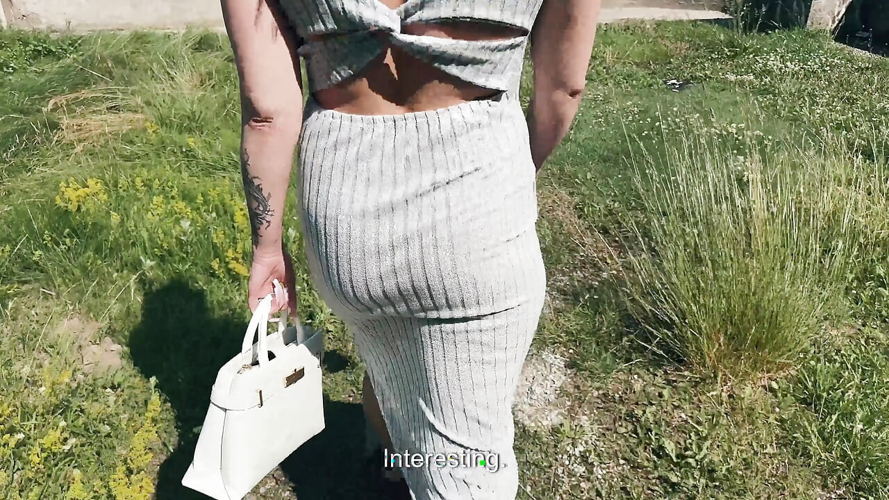 Risky Outdoor Fuck - Ass Eating, Pussy Play, Hard Fucking, Blowjob & Cumswap