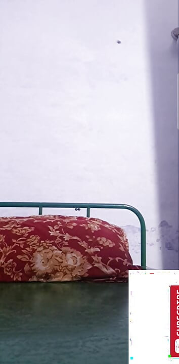 Village aunty video call with white inner