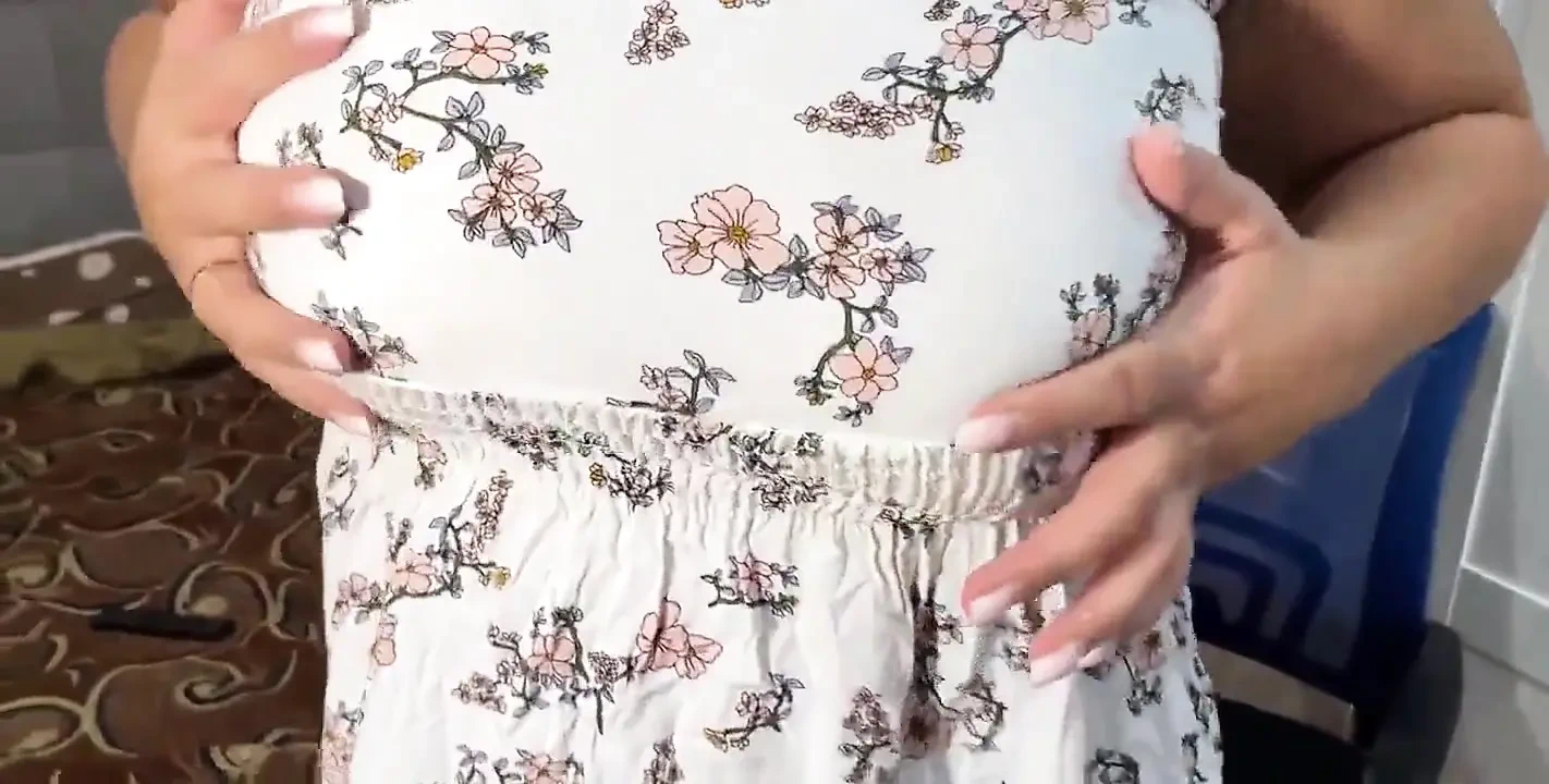 Hot Stepmom with Big Boobs Is Horny