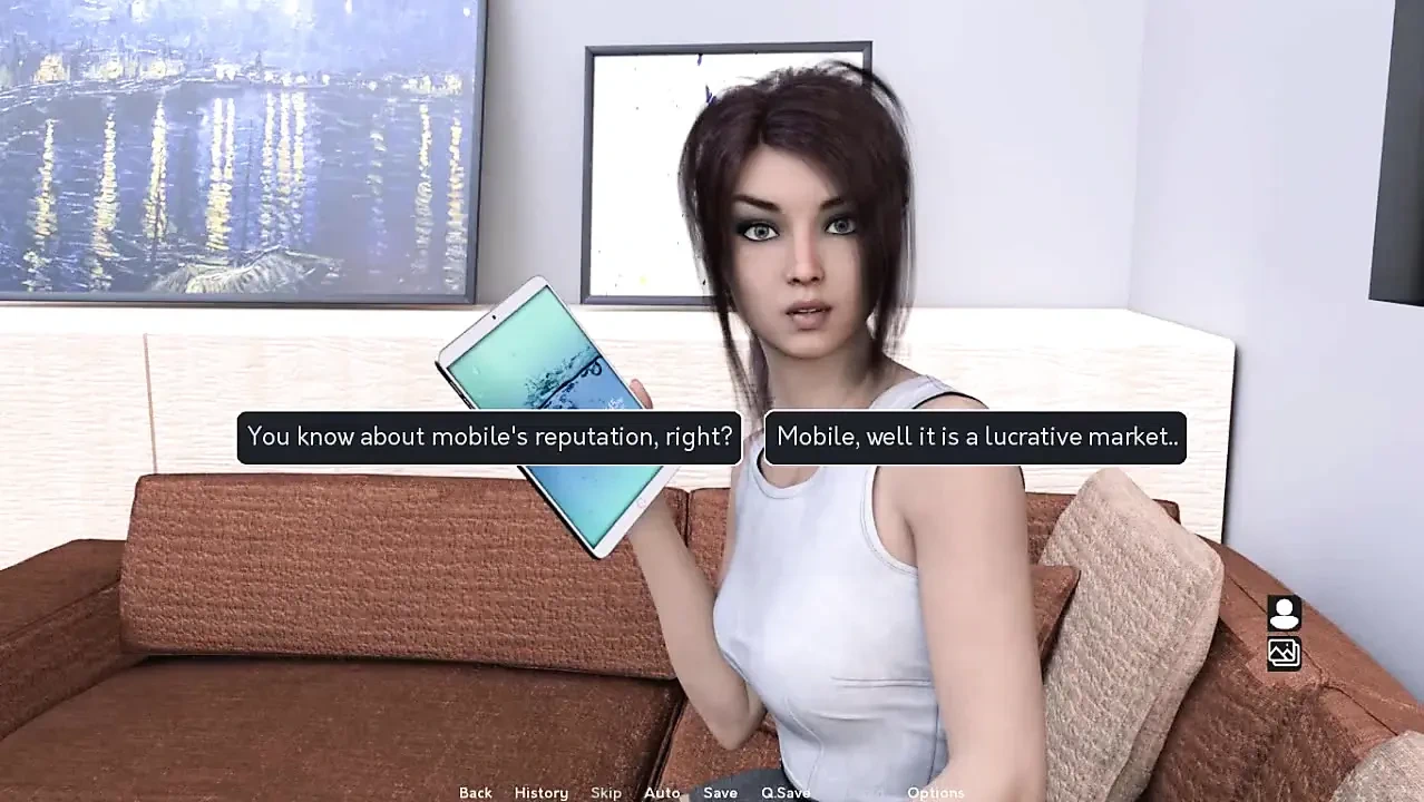 Pantyhoes: secretary and a web cam girl ep 2