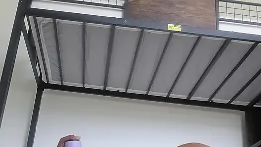 HotChocolate reaches her peak so hard from a back massager