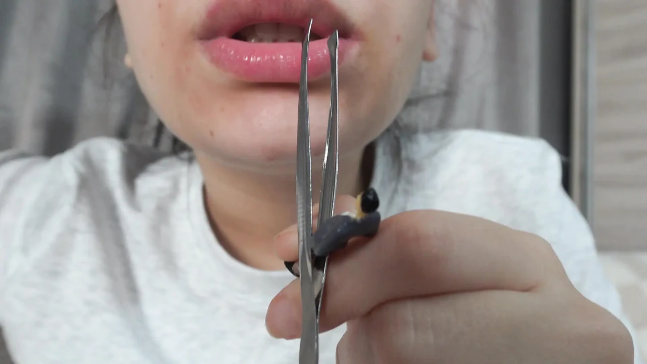 My Giantess Stepsister Plays Dentist with Tiny Stepbrother,