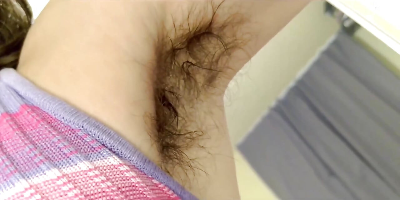 Hairy and Sweaty Armpits