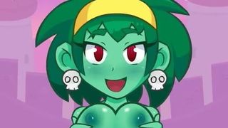 Shantae, riskant und Tittenfick mit Rottytops!