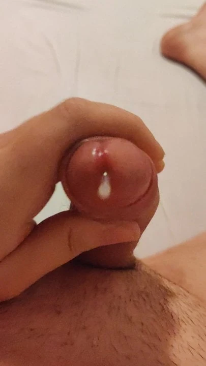 Homemade small dick cum