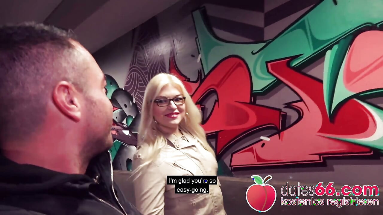 Za nádražím: ošukaná sexy baculatá blondýnka (26 let)