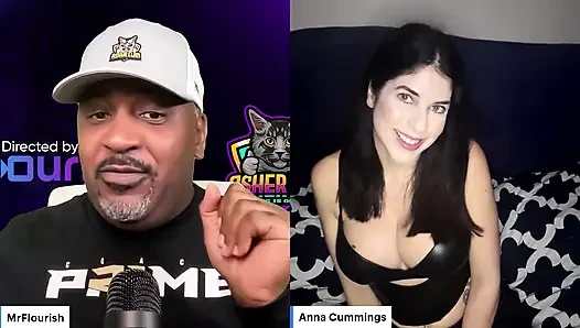 Mrflourish Podcast the Morning After with Guest Adult Star Anna Cummings
