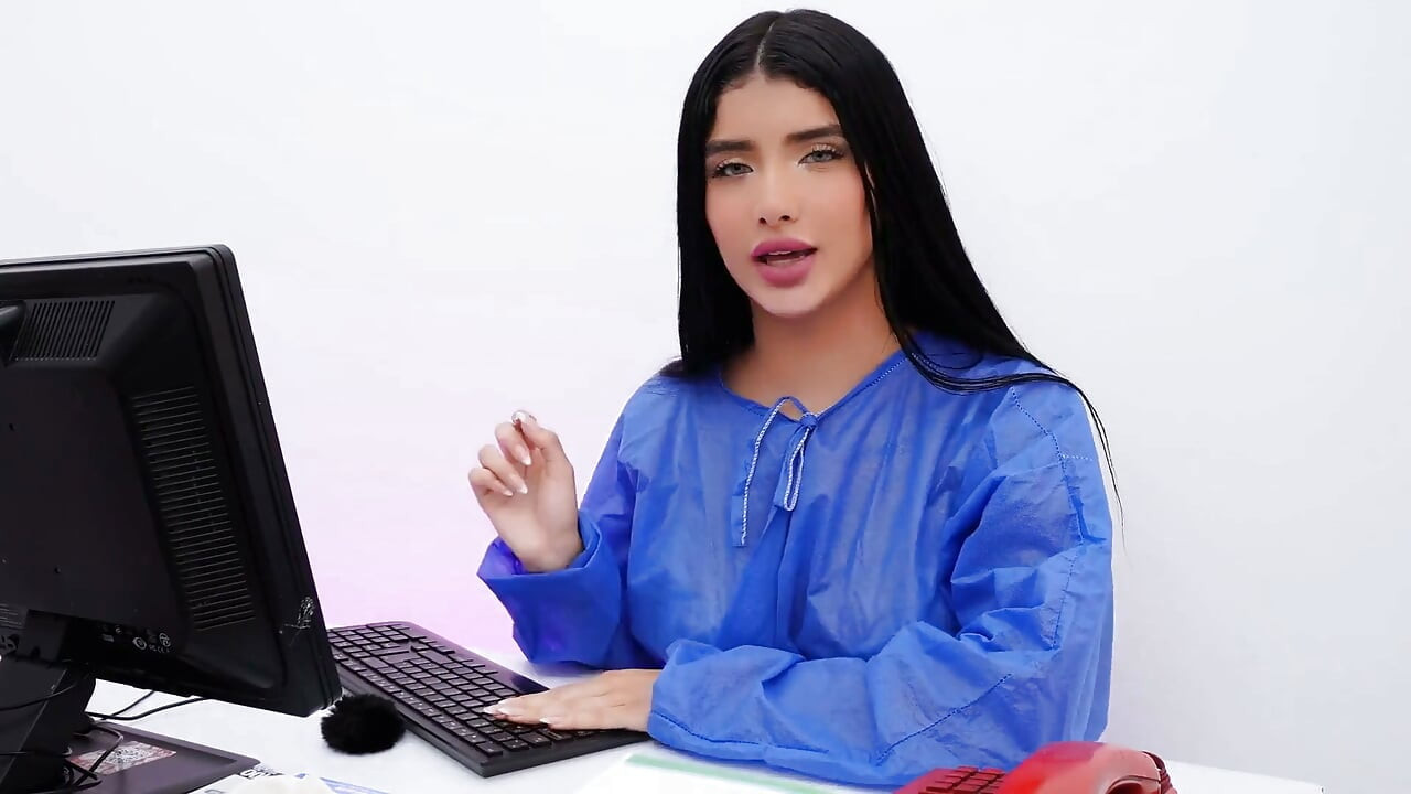 ASMR: Пациент идва в кабинета ми и накрая се чукаме, за да облекчим болката ти