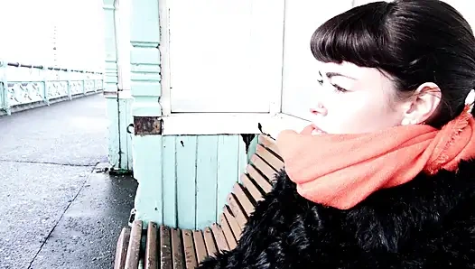 Lesbian MILF Licks Nice Hairy Pussy and Fucks Her with Strapon