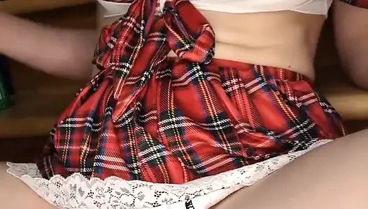 Yeni tek boynuzlu at dildomla eğleniyorum