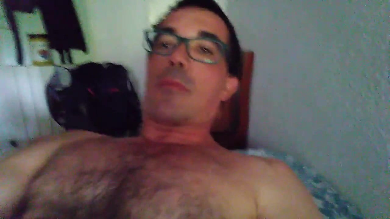 playing with the dildo