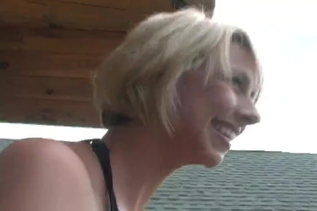 Brianna Beach - Cigar smoking