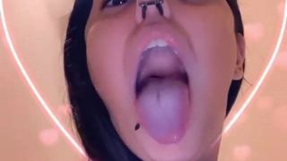 Tongue Spitting Horny Ahega0