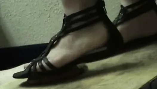 Cock Crush and Shoejobs-maria's Severe Damage Sandals