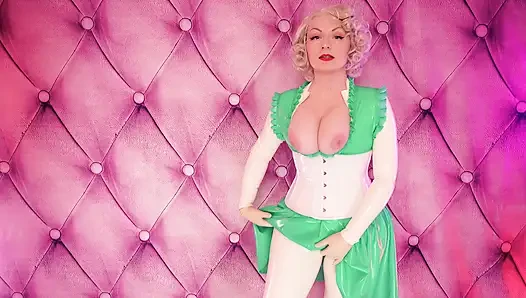 Heiße ärztliche untersuchung für sie ... mit JOI - Latex-Gummi-fetisch-pin up MILF (Arya Grander)