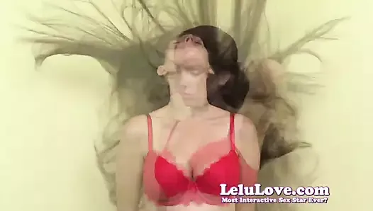 Lelu Love-Very Windy Hair Blowing Bra Cleavage